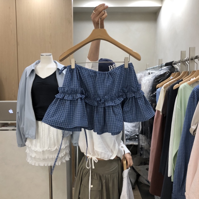 VILLABUTTON韓國東大門代購女裝新品休閑時尚人氣26春夏短裙VILLABUTTON短裙