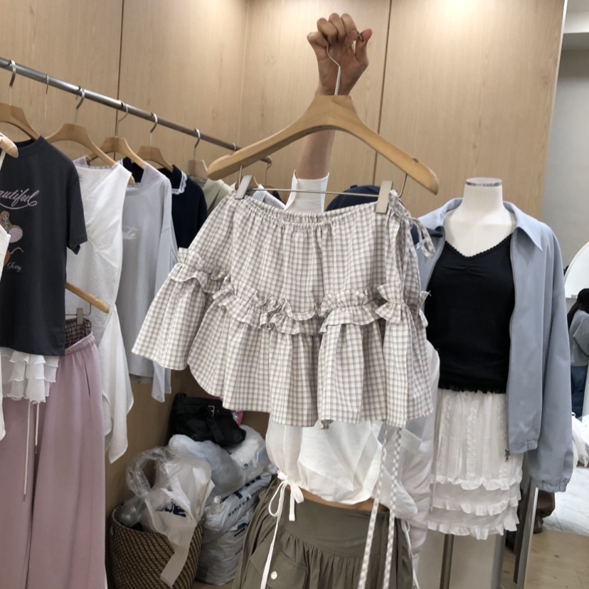 VILLABUTTON韓國東大門代購女裝新品休閑時尚人氣26春夏短裙VILLABUTTON短裙圖色2