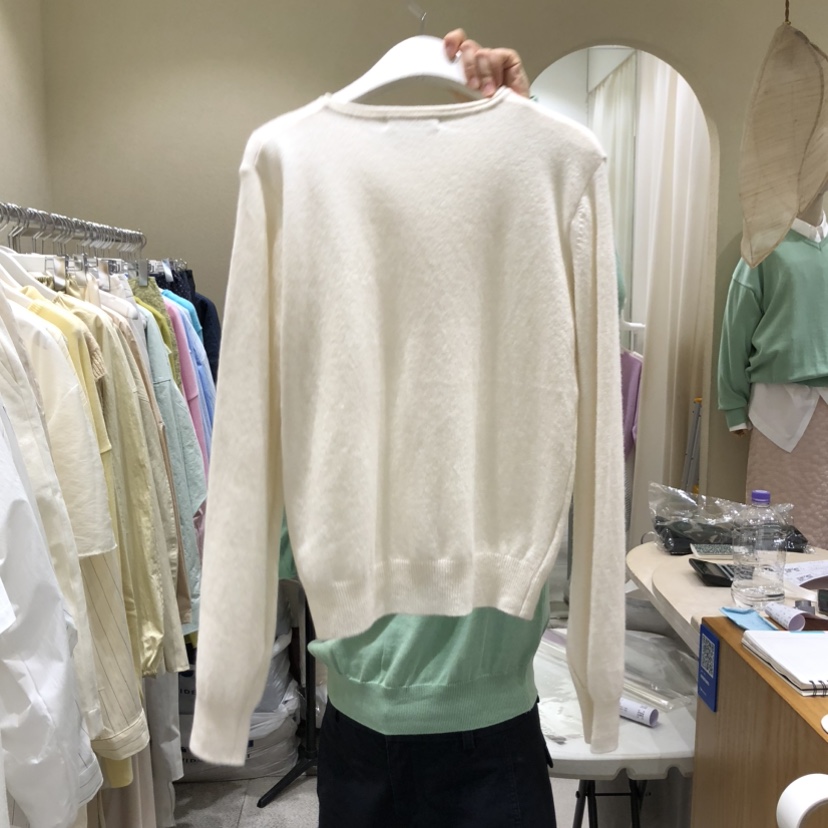 BROCCOLISALAD韓國代購女士新品人氣熱賣26春夏時尚針織衫BROCCOLISALAD針織衫