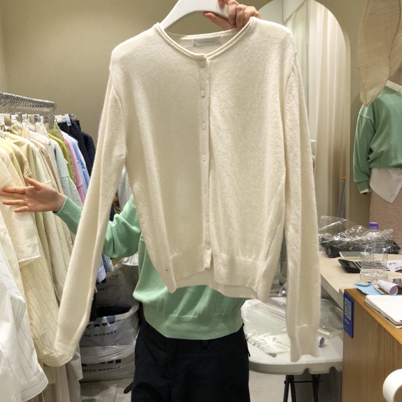 BROCCOLISALAD韓國代購女士新品人氣熱賣26春夏時尚針織衫BROCCOLISALAD針織衫圖色1