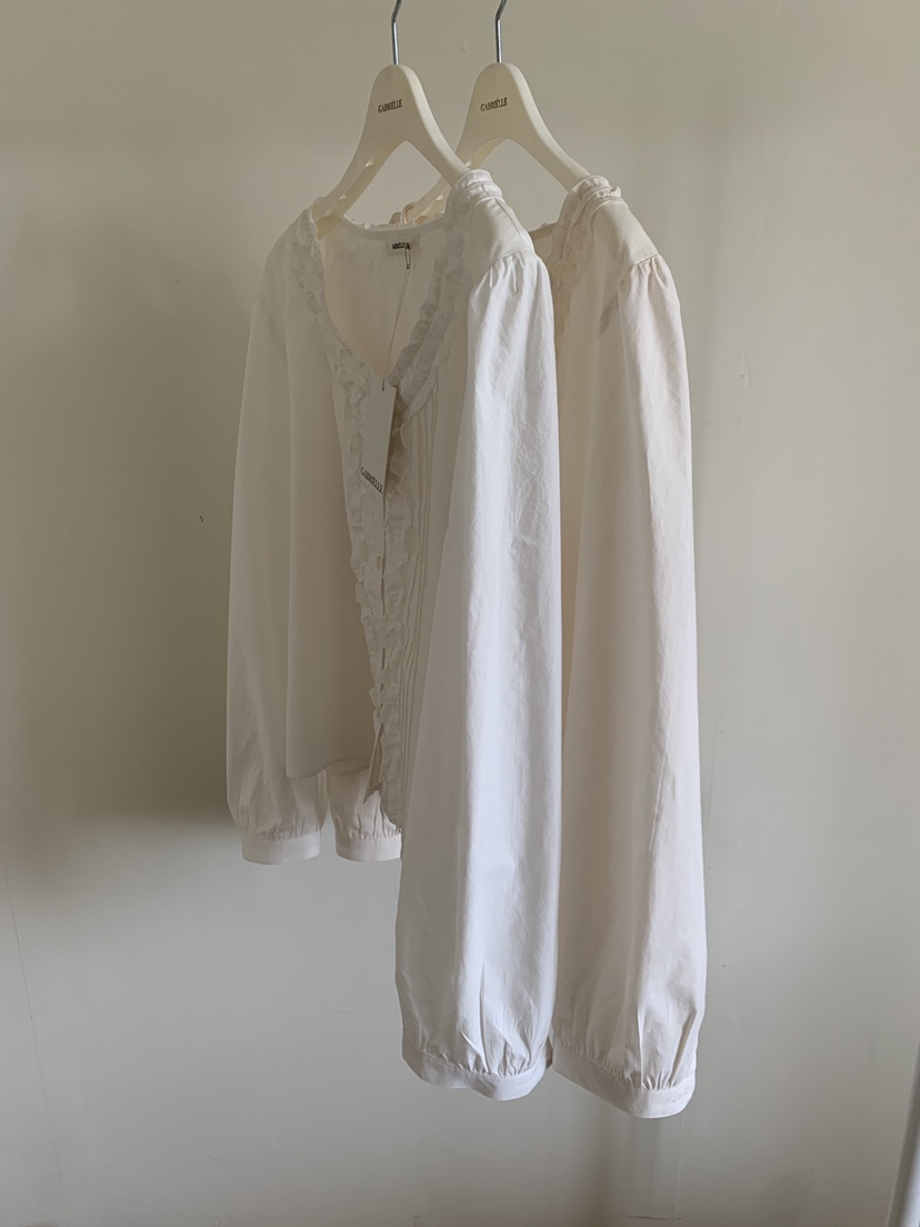 GABRIELLE韓國代購女裝新品26春夏推薦熱賣人氣襯衫蕾絲衫GABRIELLE襯衫/蕾絲衫