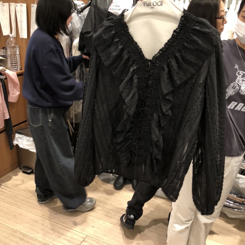 OGI韓國直郵女裝新款職業時尚熱賣推薦休閑26春夏襯衫蕾絲衫FLat OGI襯衫/蕾絲衫圖色2