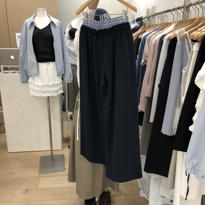 VILLABUTTON韓國東大門直郵女裝新款時尚職業推薦26春夏休閑褲VILLABUTTON休閑褲