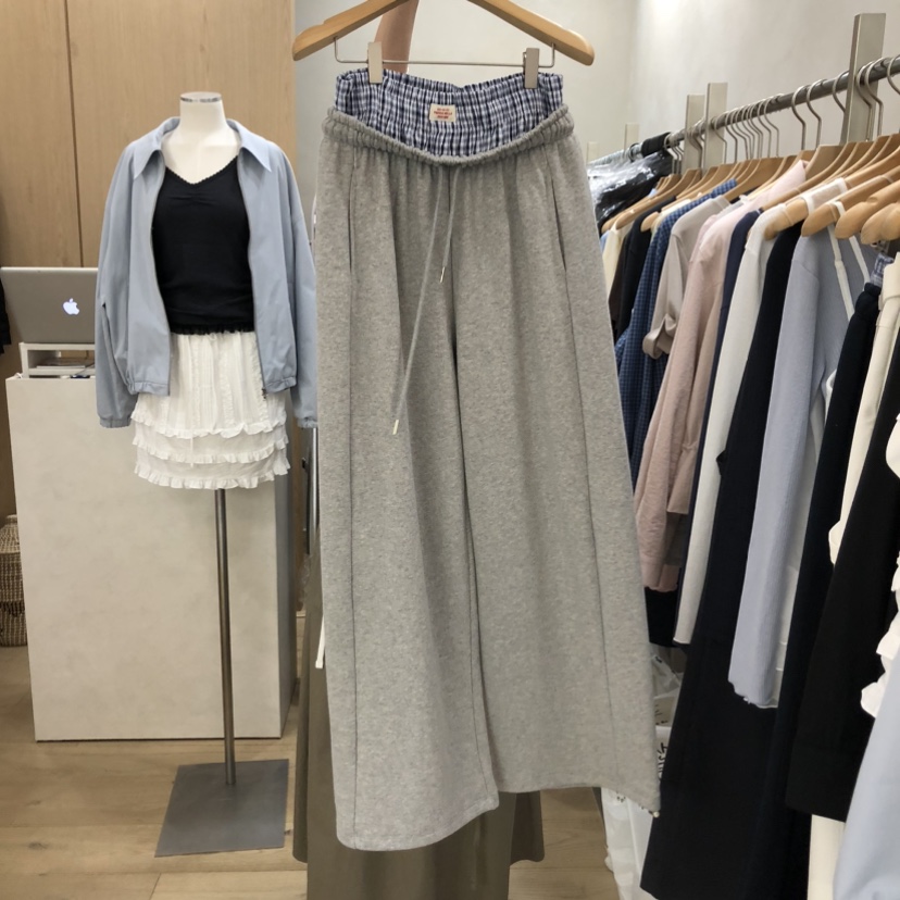 VILLABUTTON韓國東大門直郵女裝新款時尚職業推薦26春夏休閑褲VILLABUTTON休閑褲圖色2