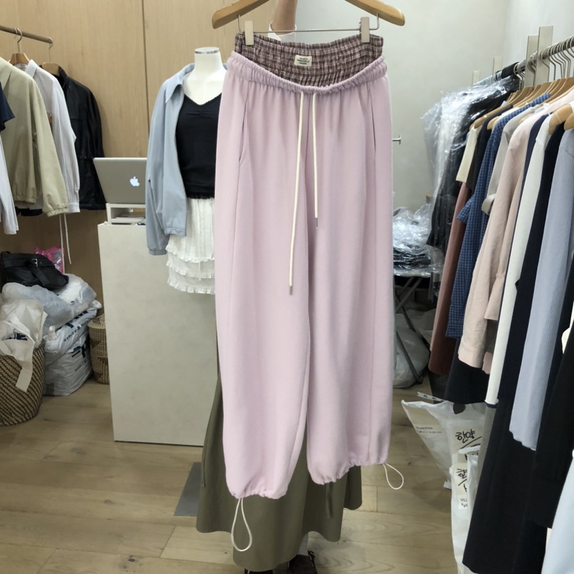 VILLABUTTON韓國東大門直郵女裝新款時尚職業推薦26春夏休閑褲VILLABUTTON休閑褲圖色3