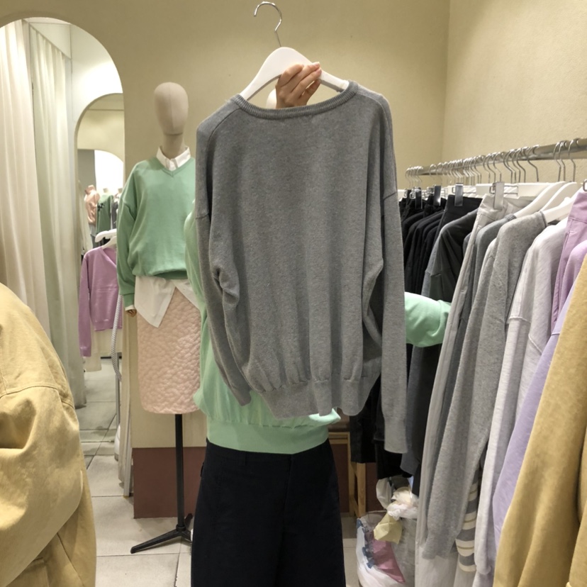 BROCCOLISALAD韓國代購女裝新款熱賣職業推薦針織衫不含內搭BROCCOLISALAD針織衫