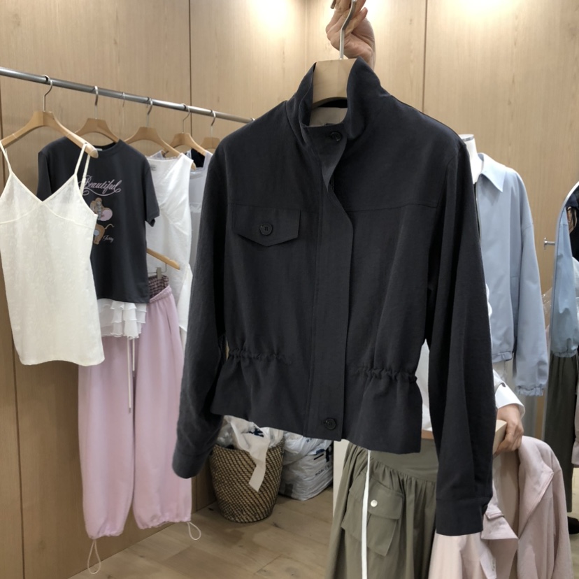 VILLABUTTON韓國東大門代購女裝新款人氣26春夏熱賣推薦夾克VILLABUTTON夾克圖色1