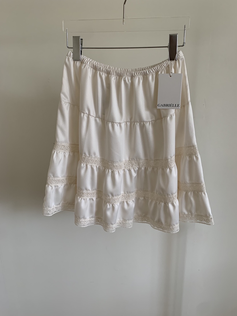 GABRIELLE韓國直郵女裝新款26春夏職業人氣休閑推薦短裙蕾絲GABRIELLE短裙圖色1