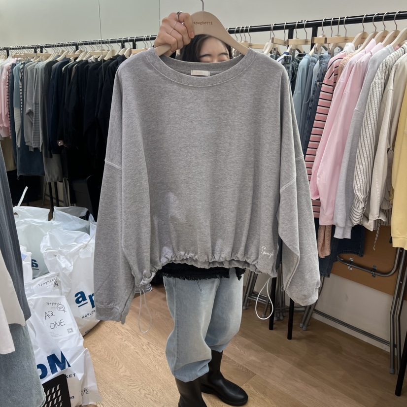 SPAGHETTI韓國直郵女士新品熱賣時尚人氣休閑推薦長袖T恤spaghetti長袖T恤圖色3