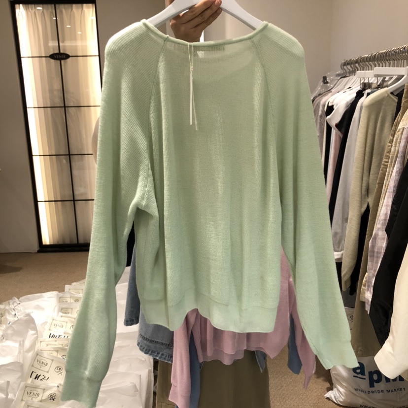 VENIR-a韓國東大門直郵女士新品職業熱賣26春夏推薦針織衫VENIR-a針織衫