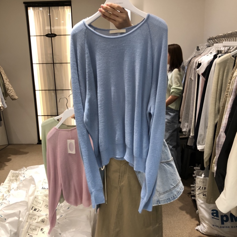 VENIR-a韓國東大門直郵女士新品職業熱賣26春夏推薦針織衫VENIR-a針織衫圖色3