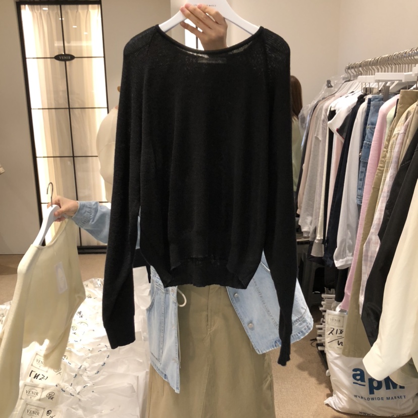 VENIR-a韓國東大門直郵女士新品職業熱賣26春夏推薦針織衫VENIR-a針織衫圖色5