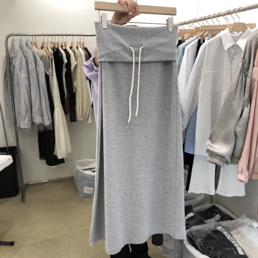 MUNSELL韓國東大門代購女士新品時尚職業人氣熱賣26春夏長裙MUNSELL長裙圖色1