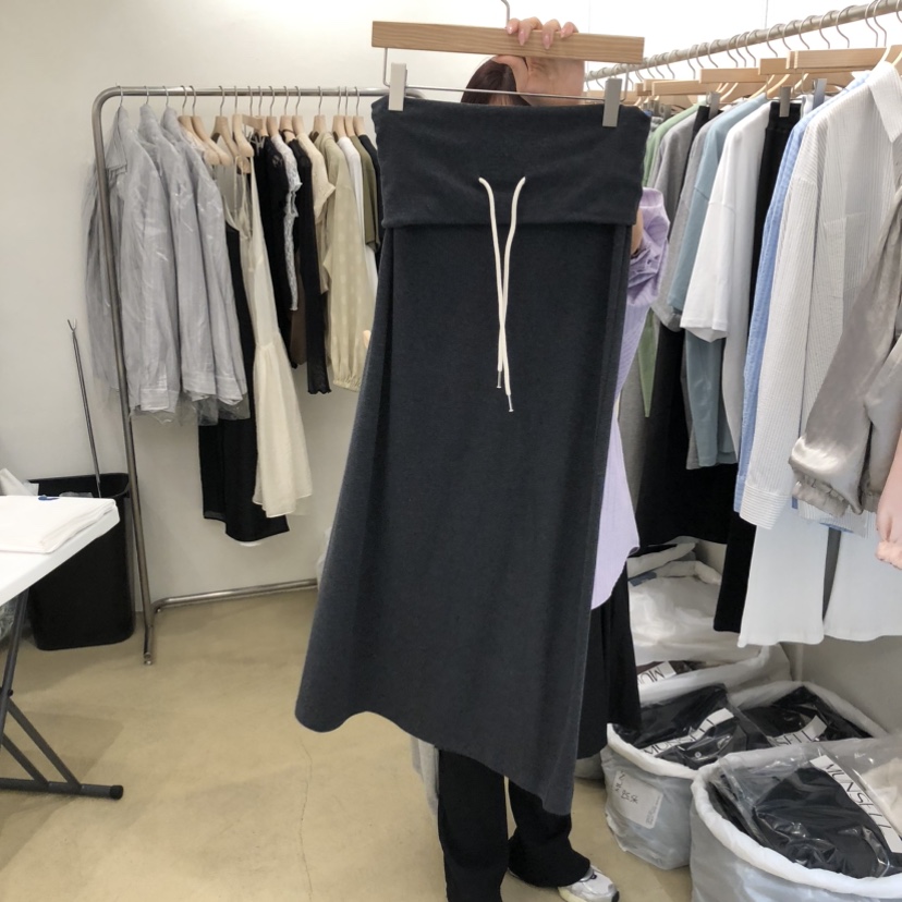 MUNSELL韓國東大門代購女士新品時尚職業人氣熱賣26春夏長裙MUNSELL長裙圖色2