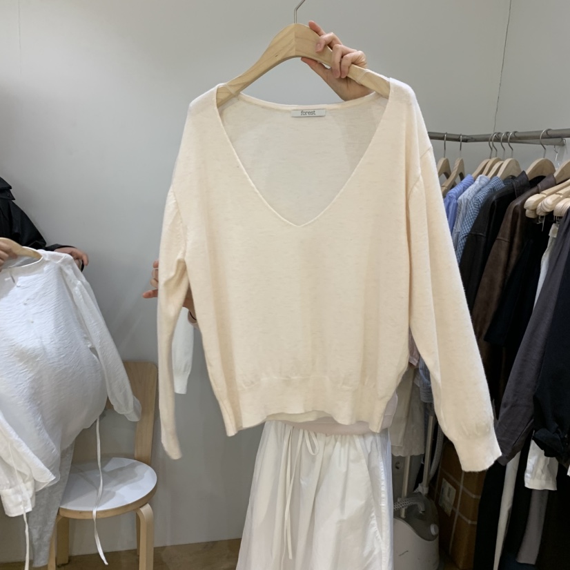 FOREST韓國直郵女裝新款人氣熱賣推薦26春夏針織衫不含內搭FOREST針織衫圖色3