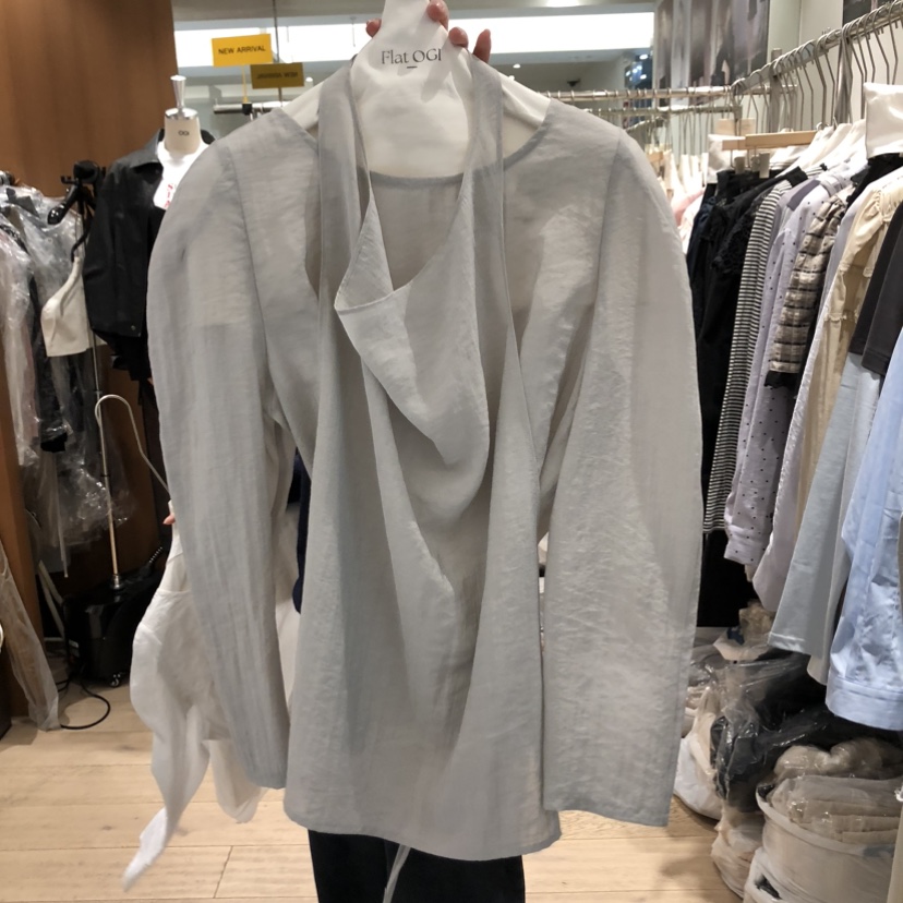 OGI韓國直郵女士新品職業休閑人氣推薦時尚熱賣26春夏套裝雙層FLat OGI套裝圖色2