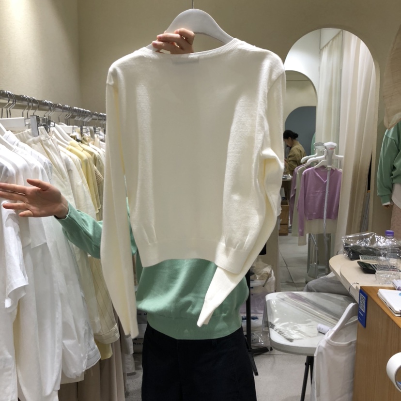 BROCCOLISALAD韓國東大門代購女裝新品人氣職業推薦針織衫BROCCOLISALAD針織衫