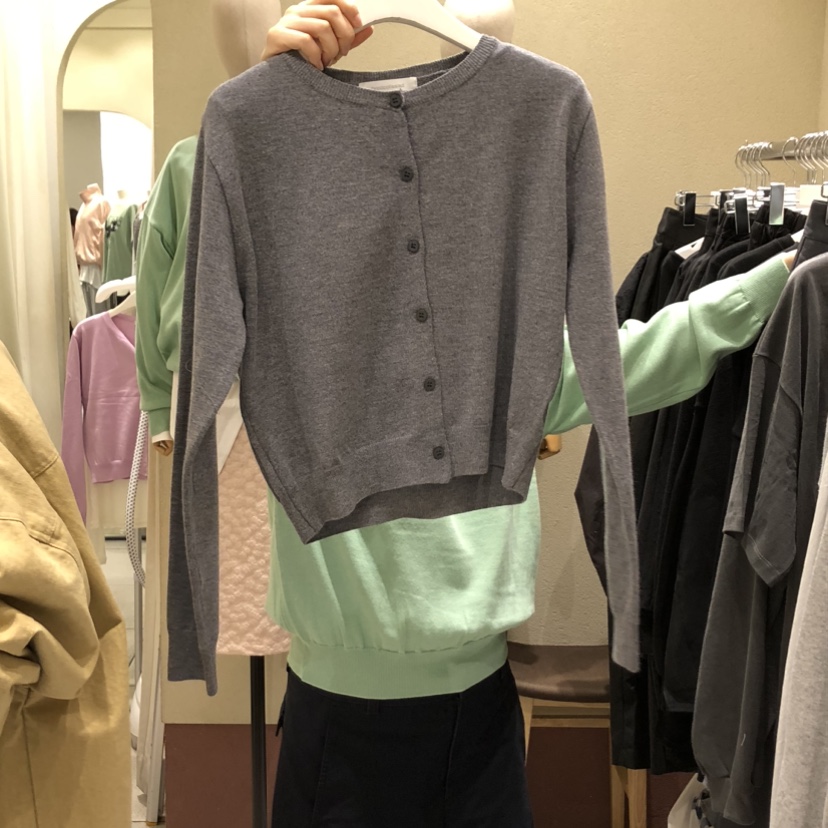 BROCCOLISALAD韓國東大門代購女裝新品人氣職業推薦針織衫BROCCOLISALAD針織衫圖色3