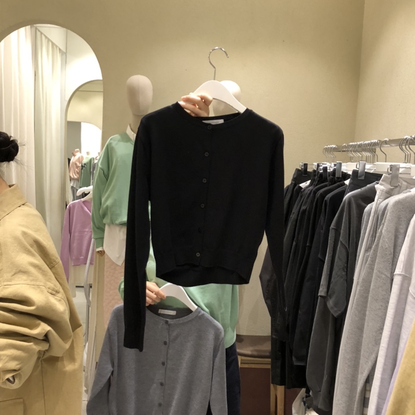 BROCCOLISALAD韓國東大門代購女裝新品人氣職業推薦針織衫BROCCOLISALAD針織衫圖色4