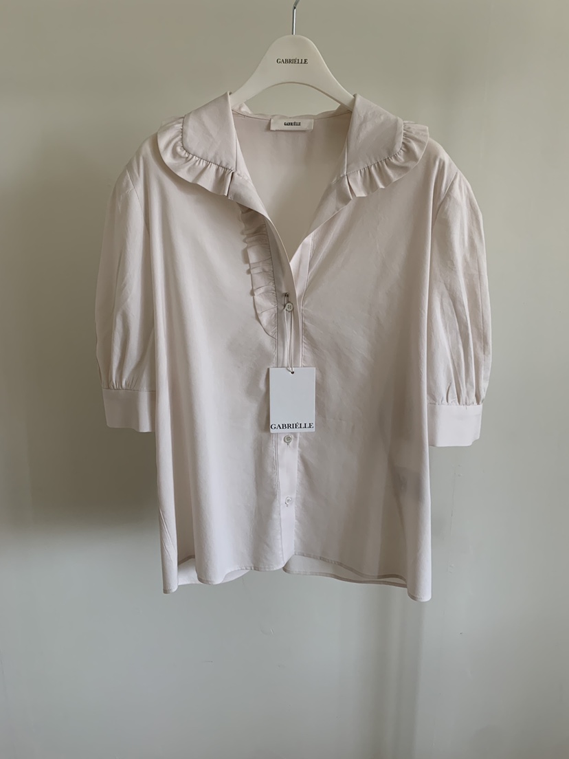 GABRIELLE韓國直郵實拍女裝新品休閑推薦職業人氣襯衫蕾絲衫GABRIELLE襯衫/蕾絲衫圖色2
