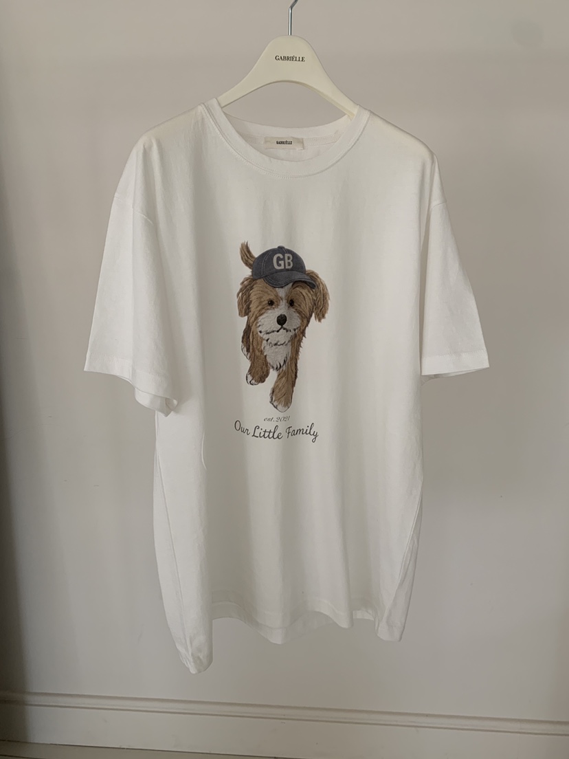 GABRIELLE韓國東大門直郵女裝新款休閑推薦26春夏人氣T恤GABRIELLET恤圖色2