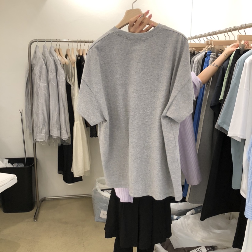 MUNSELL韓國東大門代購女士新品推薦職業26春夏人氣熱賣T恤MUNSELLT恤