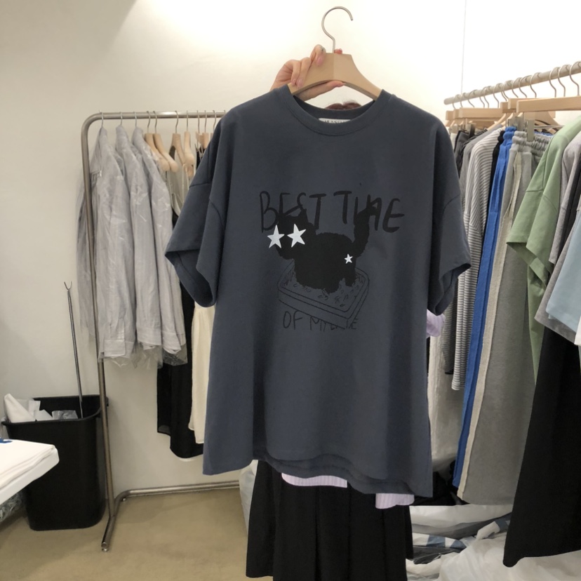 MUNSELL韓國東大門代購女士新品推薦職業26春夏人氣熱賣T恤MUNSELLT恤圖色3