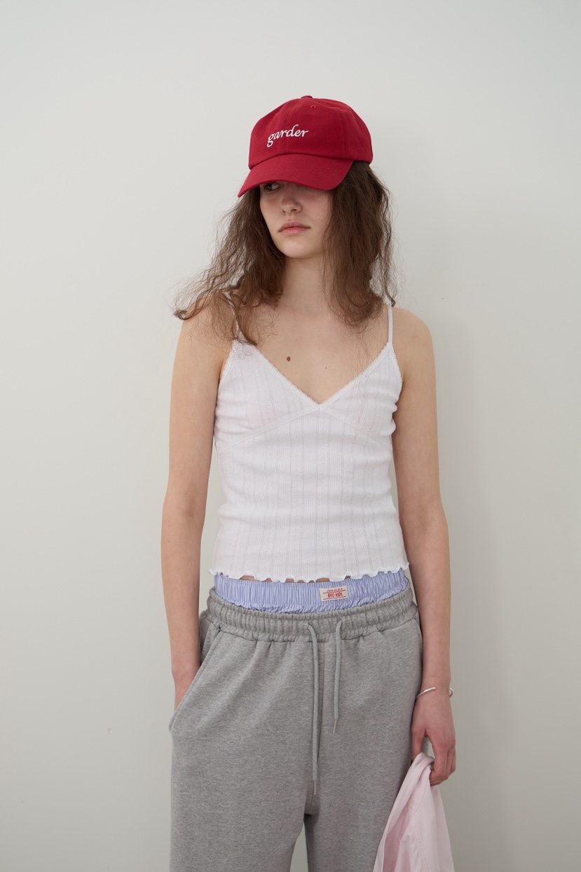 B_GARDER韓國代購女士新品26春夏推薦職業熱賣休閑吊帶背心B.GARDER吊帶/背心圖色1