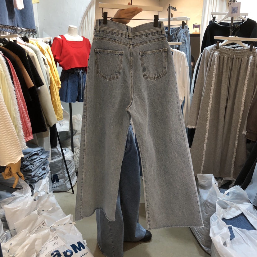 OZ韓國直郵實拍女士新款人氣26春夏推薦休閑職業時尚牛仔褲OZ.ounce牛仔褲