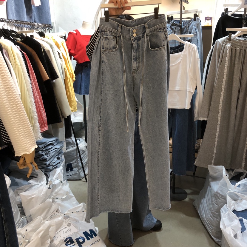 OZ韓國直郵實拍女士新款人氣26春夏推薦休閑職業時尚牛仔褲OZ.ounce牛仔褲圖色2