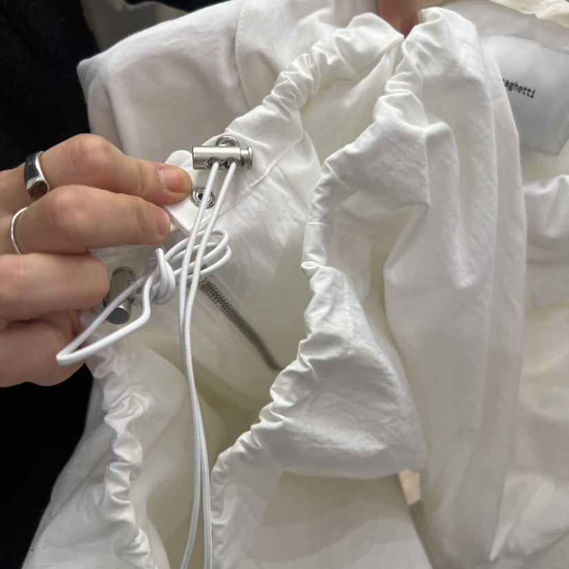 SPAGHETTI韓國直郵實拍女士新品人氣熱賣26春夏時尚夾克尼龍spaghetti夾克