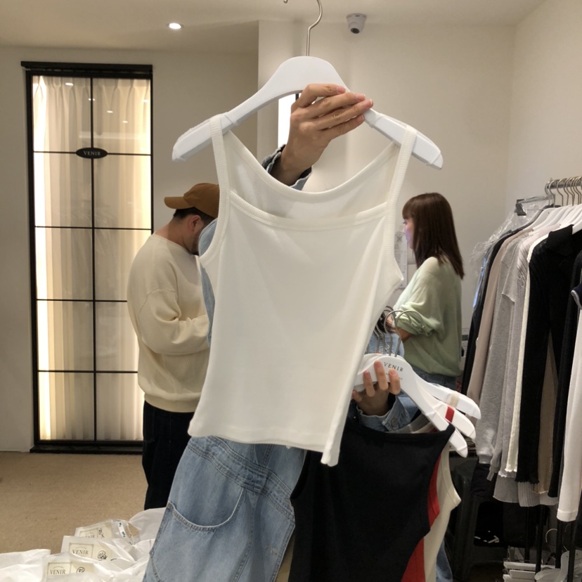 VENIR-a韓國直郵實拍女裝新品時尚26春夏休閑熱賣吊帶背心VENIR-a吊帶/背心