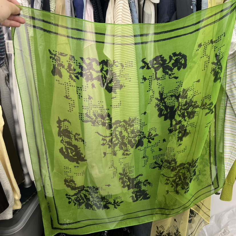 BREATHE韓國直郵女裝新品推薦職業26春夏圍巾披肩絲綢圍巾BREATHE圍巾/披肩圖色2