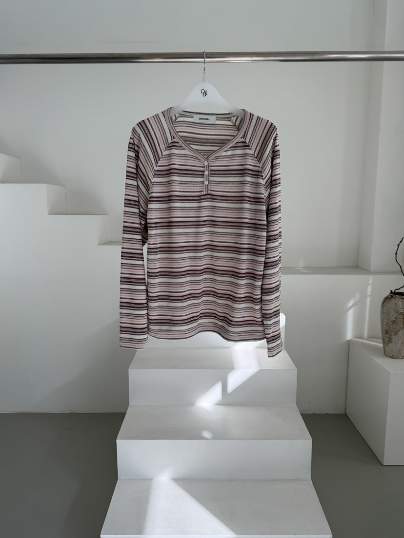 OATMEAL韓國東大門直郵女裝新品熱賣人氣26春夏推薦長袖T恤OATMEAL長袖T恤圖色1