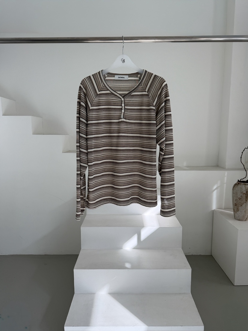 OATMEAL韓國東大門直郵女裝新品熱賣人氣26春夏推薦長袖T恤OATMEAL長袖T恤圖色2