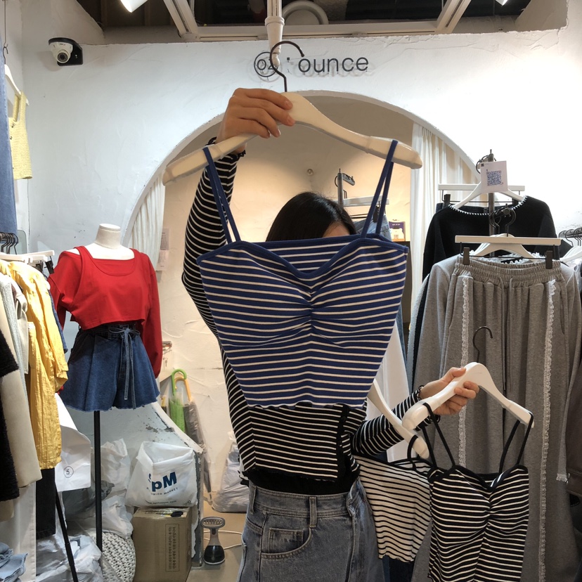 OZ韓國直郵女裝新品熱賣推薦26春夏人氣職業時尚吊帶背心OZ.ounce吊帶/背心圖色2