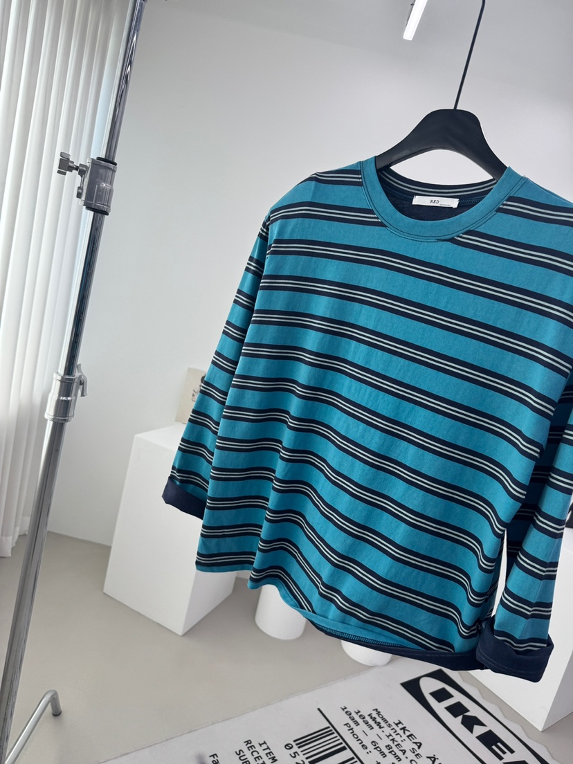 RED-A韓國代購女士新品職業休閑推薦熱賣時尚26春夏長袖T恤RED-A長袖T恤圖色1