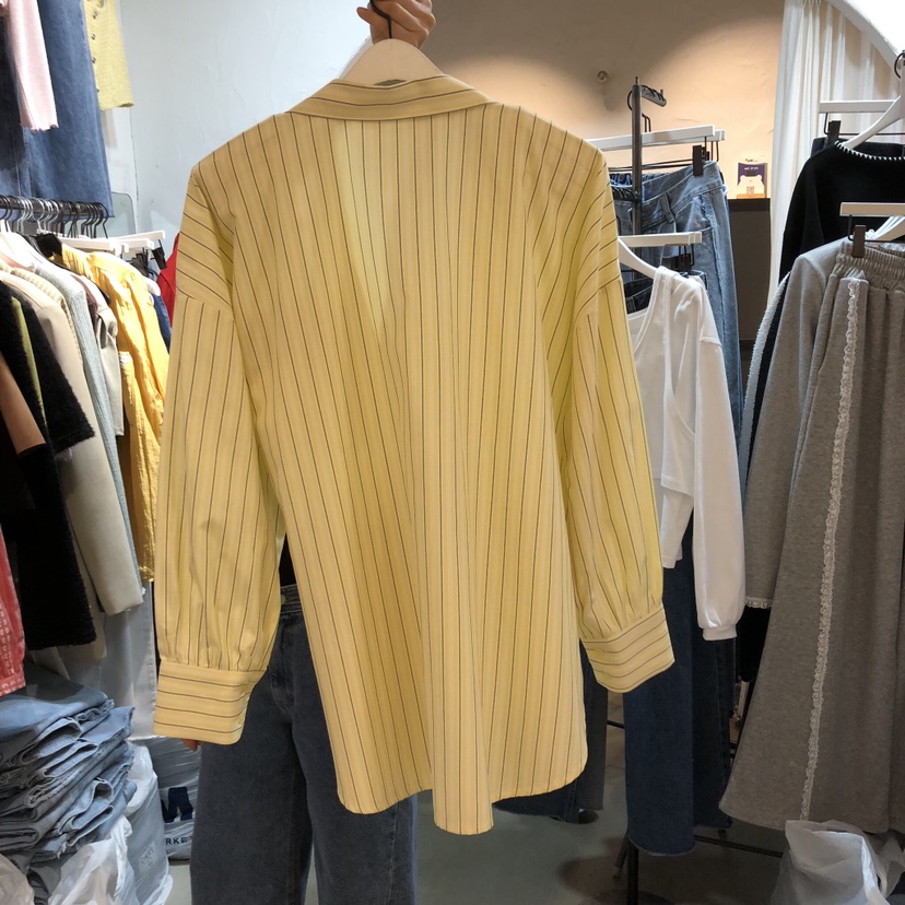 OZ韓國直郵實拍女士新品休閑熱賣時尚人氣襯衫蕾絲衫口袋OZ.ounce襯衫/蕾絲衫