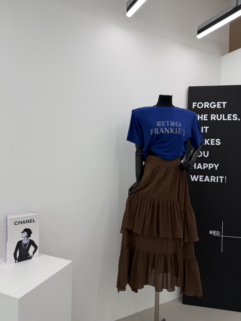 RED-A韓國直郵實拍女裝新款職業推薦熱賣休閑人氣時尚T恤RED-AT恤