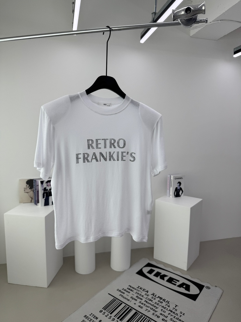 RED-A韓國直郵實拍女裝新款職業推薦熱賣休閑人氣時尚T恤RED-AT恤圖色1