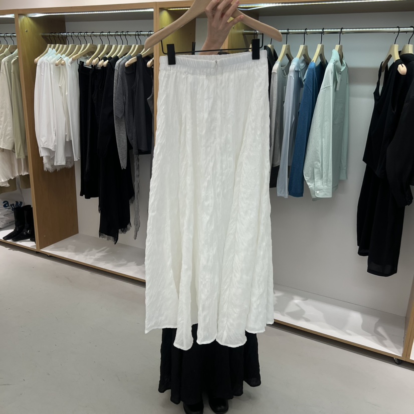 ALOT韓國代購女裝新款休閑職業時尚人氣熱賣26春夏推薦長裙A LOT長裙