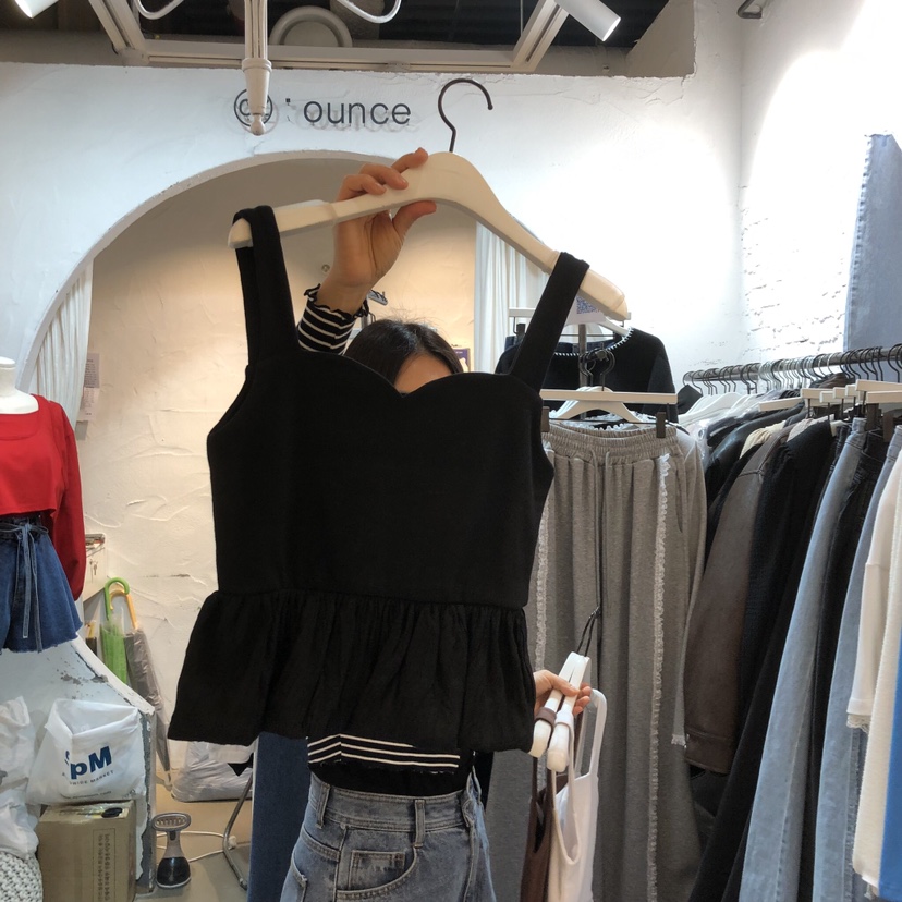 OZ韓國直郵實拍女裝新品推薦26春夏熱賣人氣時尚吊帶背心OZ.ounce吊帶/背心圖色1