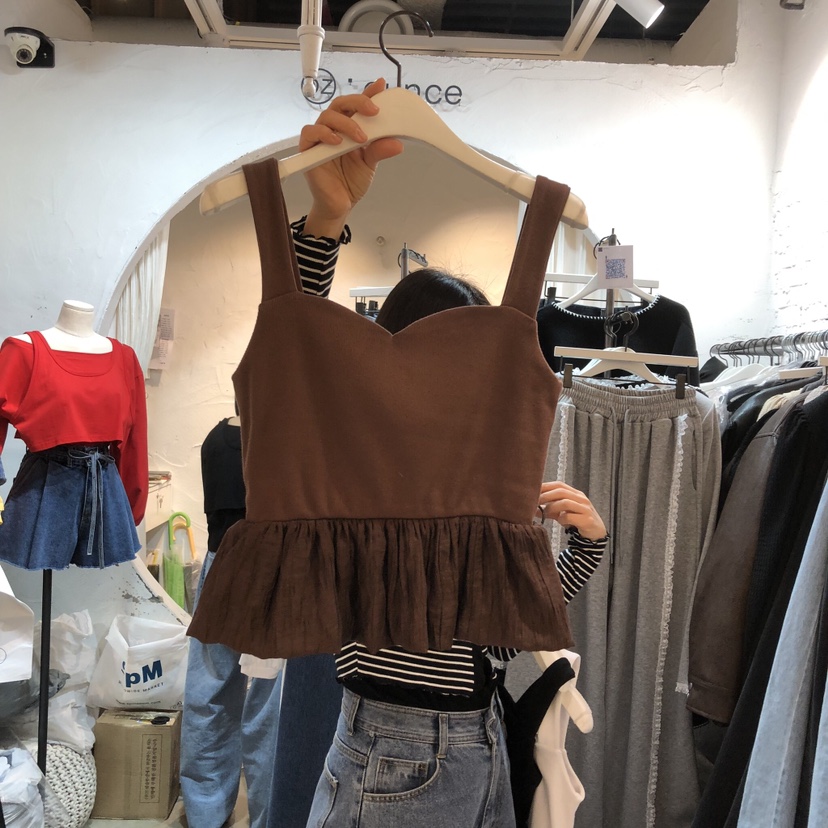 OZ韓國直郵實拍女裝新品推薦26春夏熱賣人氣時尚吊帶背心OZ.ounce吊帶/背心圖色3