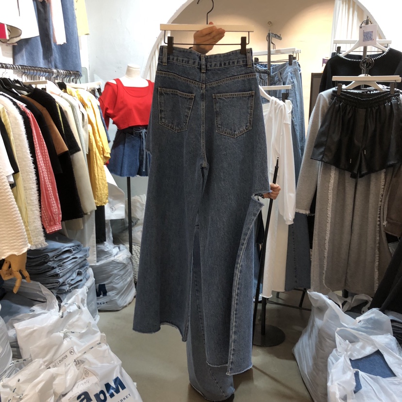 OZ韓國直郵實拍女士新品休閑熱賣人氣職業時尚推薦牛仔褲OZ.ounce牛仔褲