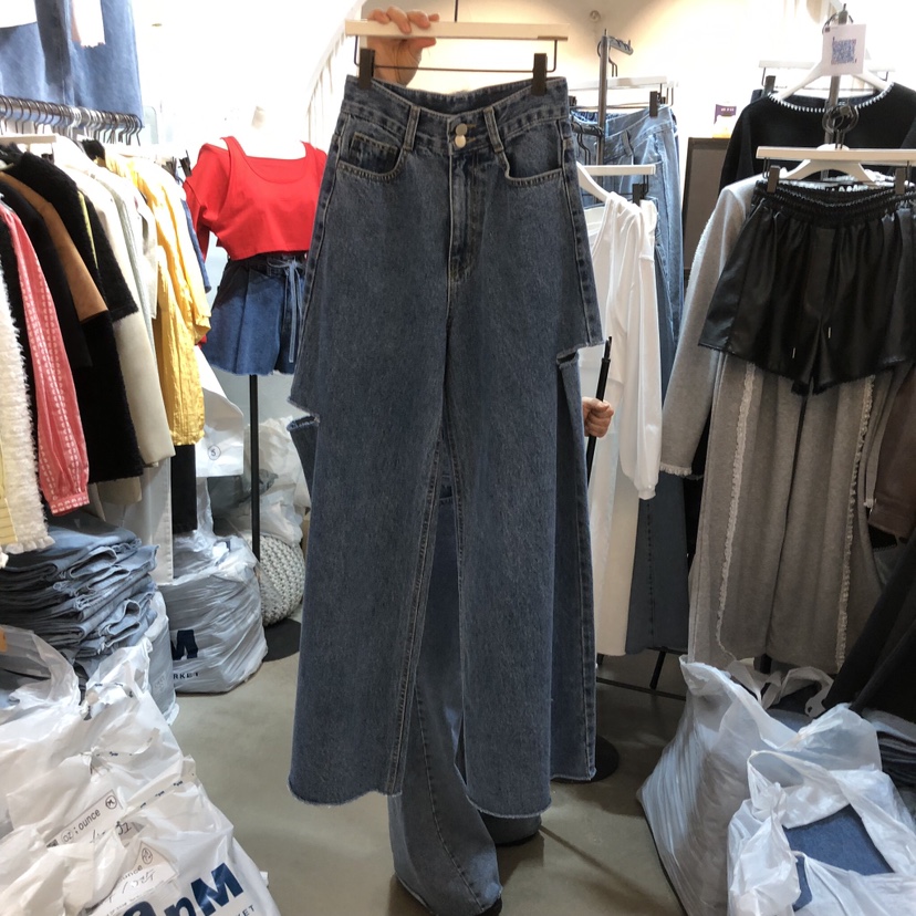 OZ韓國直郵實拍女士新品休閑熱賣人氣職業時尚推薦牛仔褲OZ.ounce牛仔褲圖色2