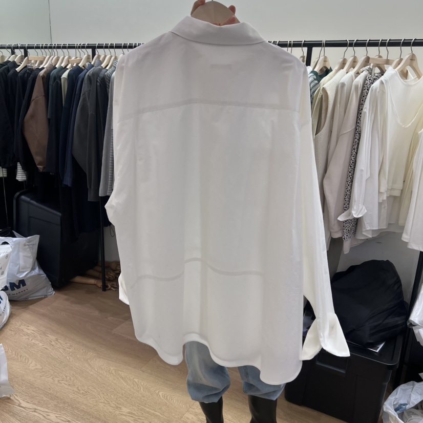 SPAGHETTI韓國東大門直郵女裝新品26春夏推薦休閑襯衫蕾絲衫spaghetti襯衫/蕾絲衫