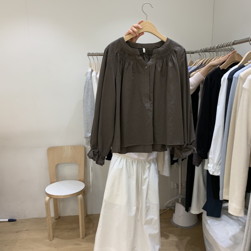 FOREST韓國東大門代購女裝新品時尚人氣職業26春夏襯衫蕾絲衫FOREST襯衫/蕾絲衫圖色2