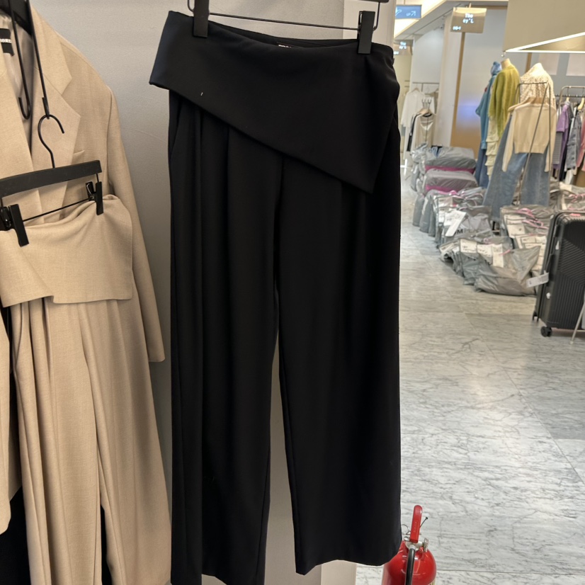 PROJECT WAVE-P韓國直郵實拍女裝新品人氣熱賣時尚休閑褲PROJECT WAVE休閑褲圖色2