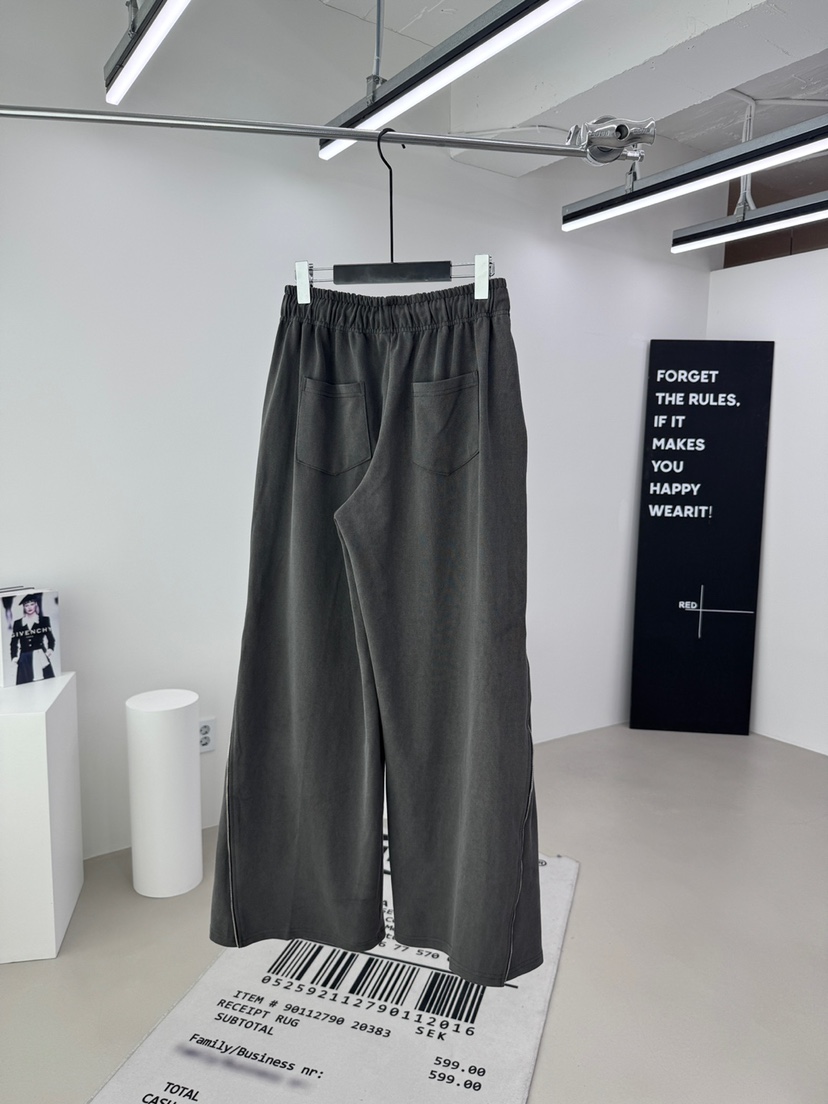 RED-A韓國直郵女裝新品26春夏熱賣職業推薦休閑休閑褲拉鏈RED-A休閑褲