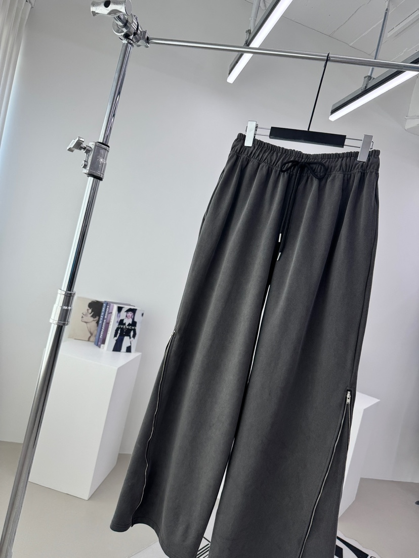 RED-A韓國直郵女裝新品26春夏熱賣職業推薦休閑休閑褲拉鏈RED-A休閑褲圖色2